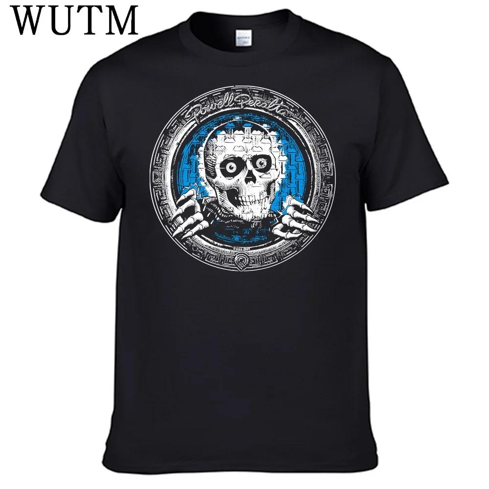 Футболка Powell Peralta 100% хлопок Мужская футболка 4XL