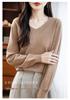 V-Neck Soft Knit Layered Sweater - Spring & Autumn Style