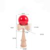 Outdoor puzzle competition skill ball practice hand eye coordination toy Japanese wooden sword ball children's and adult toy