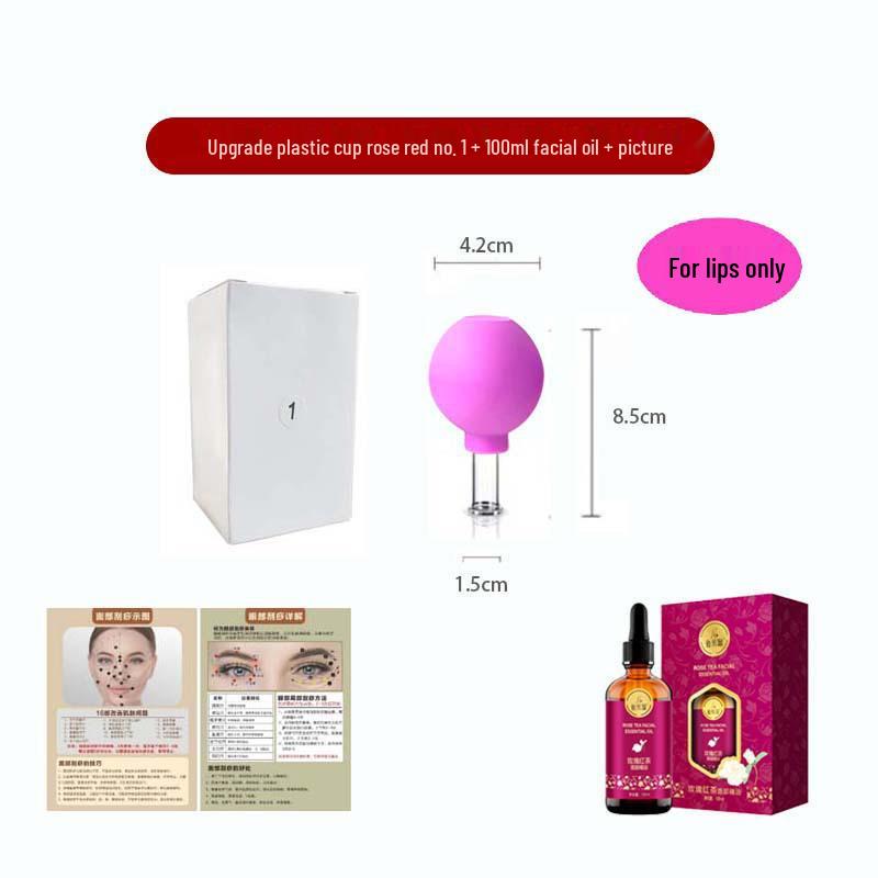 Enhanced Silicone Facial Cupping Set for Skin Lifting and Beauty