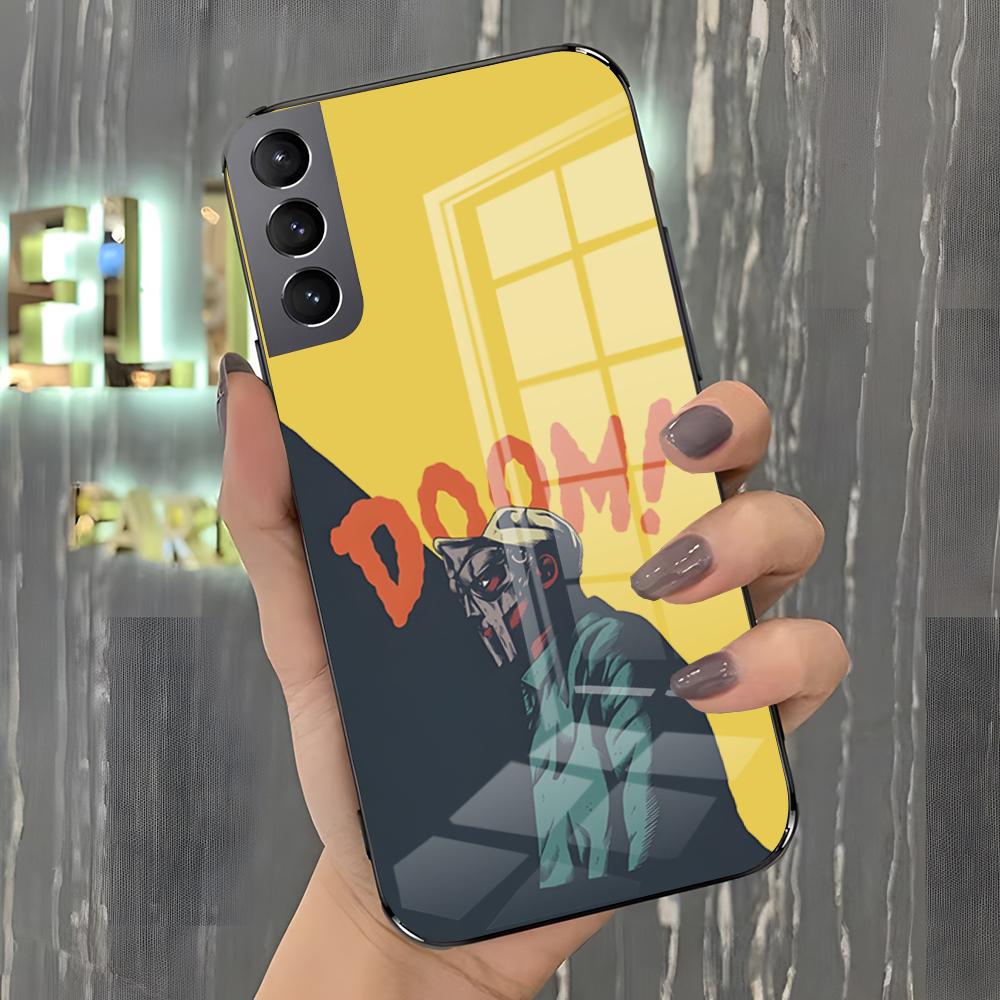 MF DOOM Rapper Phone Case For Samsung S26 S25 Plus S20 S20 Plus S22 Ultra S23 FE S21 Plus S21 Ultra Glass Cover