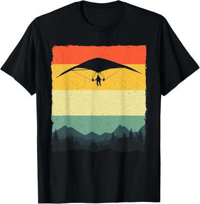 Vintage Hang Glider Design For Men Women Hang Gliding Lover Gift Unisex T-Shirt