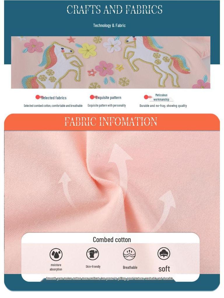 European & American Style Spring/Summer Princess Dresses for Toddlers & Preschoolers: Short-Sleeved Knitted Mesh Girls' Dresses