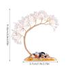 Natural Crystal Money Tree Feng Shui Decoration For Wealth And Luck Mineral Reiki Healing Ornaments Gift For Souvenir supplies