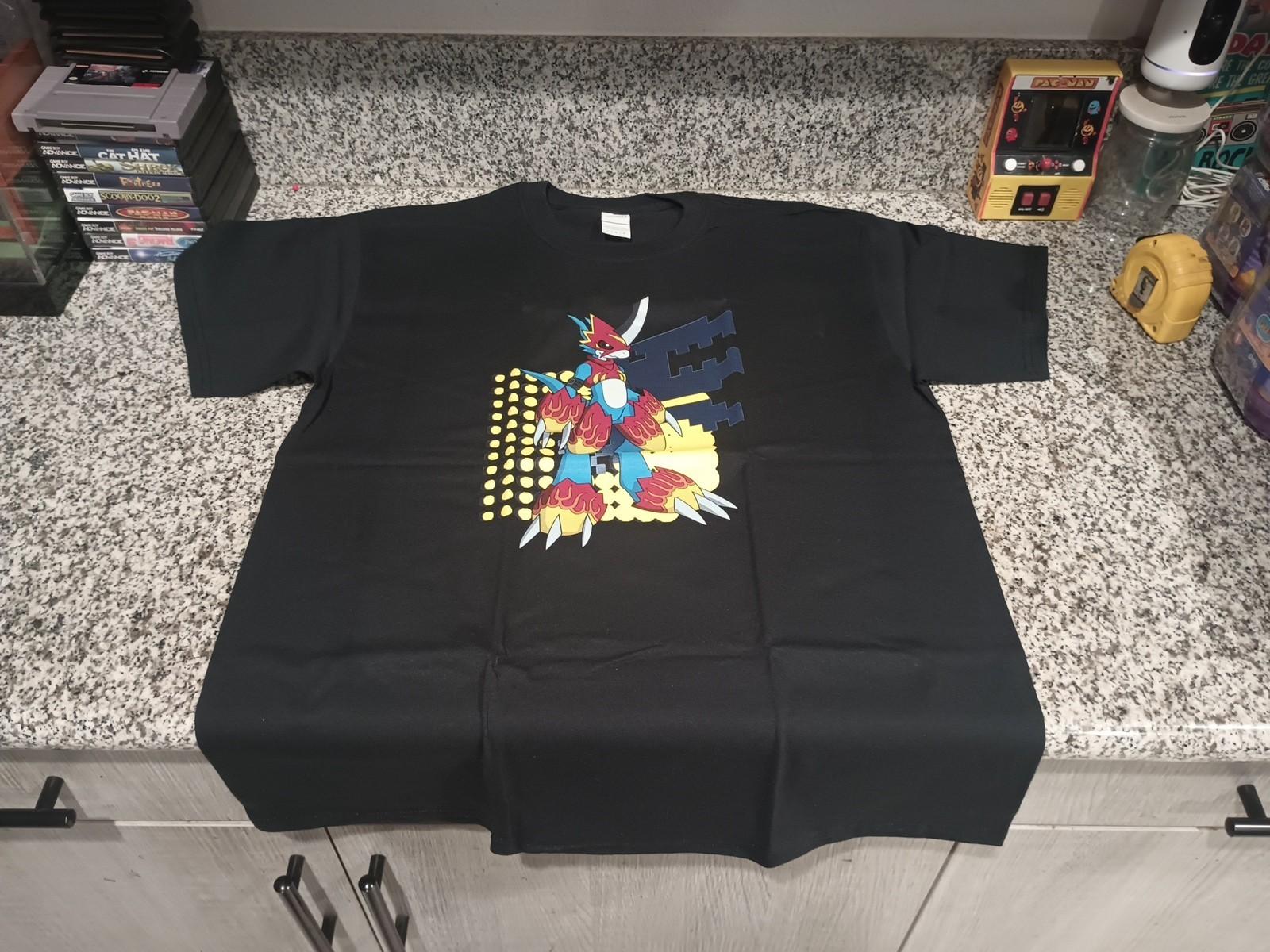 Gildan Digimon Flamedramon Shirt Vintage XL