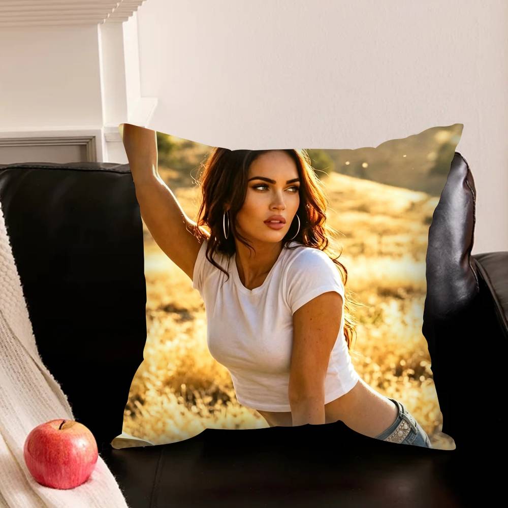 J-Jennifers Body Megan Fox Actor Various Sizes Square Pillowcase For Car Home Bedchamber Decor