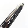 Excellent MONTBLANC fountain pen Meisterstück Solitaire Black Prisma Classic Used