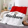 1 ks měkká flanelová přikrývka Marlboro PM pro všechny sezóny na doma, do kanceláře, pro venkovní použitíOdolný komfort Měkká teplá přikrývka na doma, na cesty, pro všechny sezóny