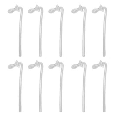 10pcs Hearing Dome Set with Tube Sound Amplifier Dome Set Sound Amplifier Dome Accessory Kit Small