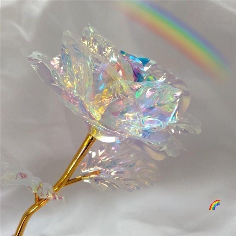 Colorful Dazzling Roses, Romantic and Eternal Crafts, Home Decorations