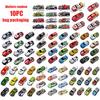 50/60pcs Mini Alloy Car Model Set with Storage Box Die Cast Car Toy Sliding Racing Model Inertial Car Storage Box Set Child