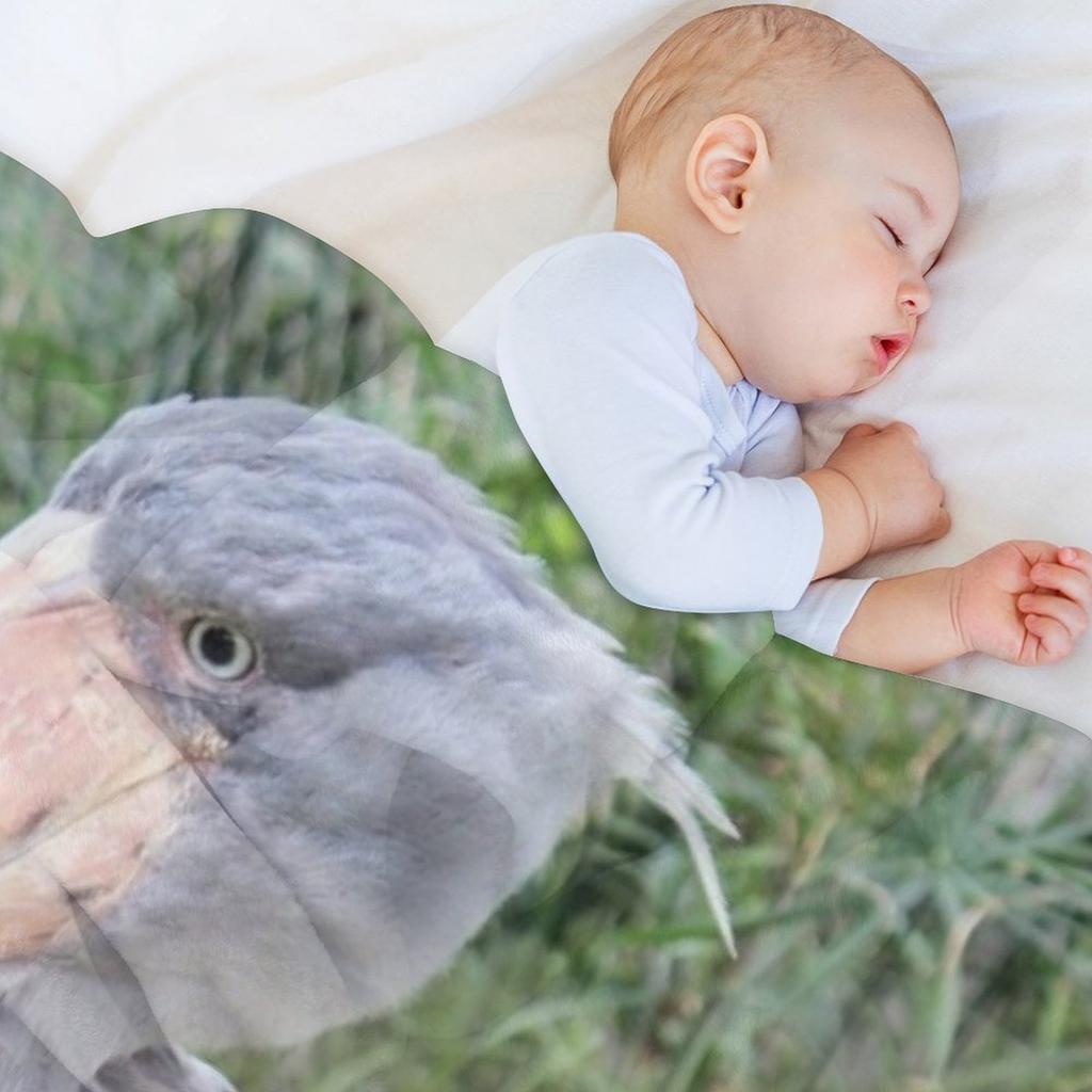 Shoebill Throw Blanket Christmas Gifts Extra Large Throw Decorative Sofa Stuffeds Blankets