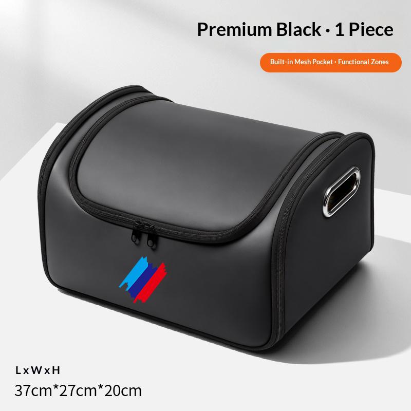Car Trunk Organizer Storage Box Seat Storage Bag with Built-in Pocket For BMW X1 X3 X5 X7 E46 E60 E70 E82 E92 G10 G30 F10 F30