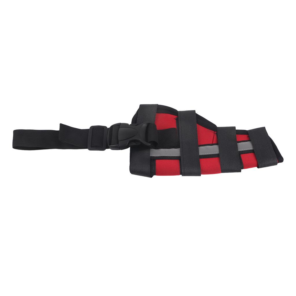 Dog Hind Leg Brace Breathable Comfortable Stable Support Pet Knee Pads for Surgery Recovery L