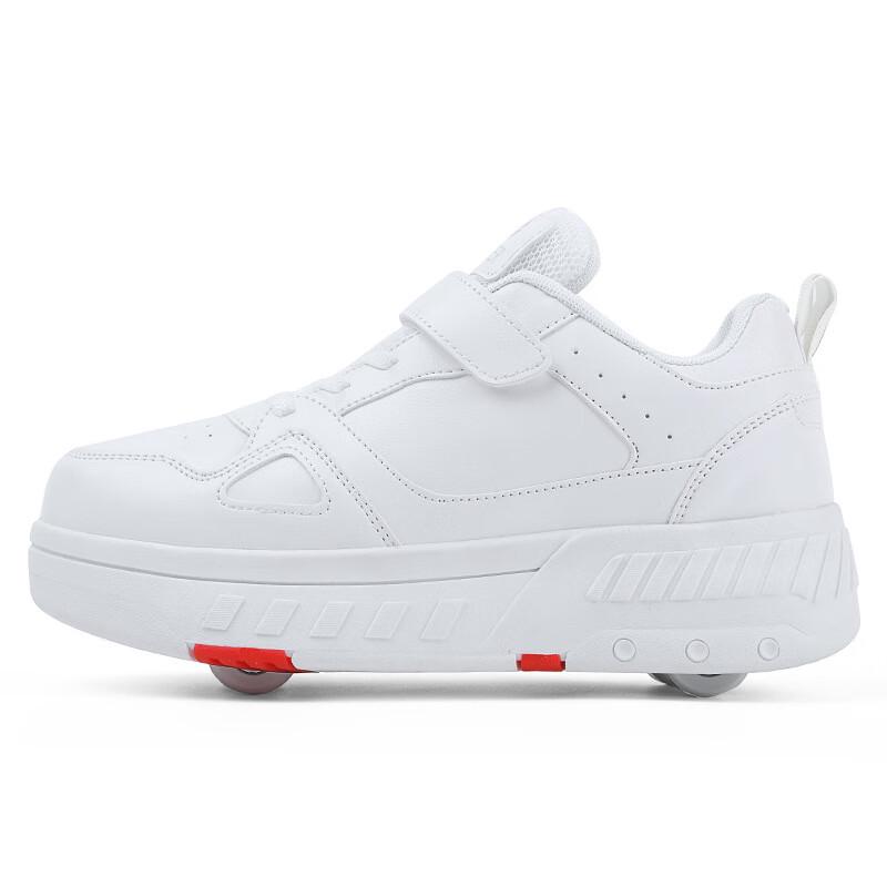 Kids Retractable Wheel Roller Skate Shoes 40
