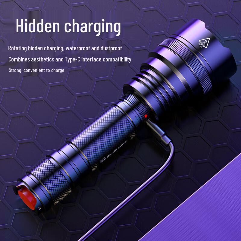 SupFire Z03 365nm UV Wood's Lamp Inspection Flashlight