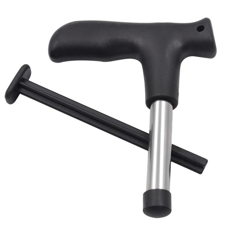 

Профессиональный набор инструментов для открытия кокосов, прочный нож для раскалывания кокосов, инструмент для удаления скорлупы молодых кокосов чёрный