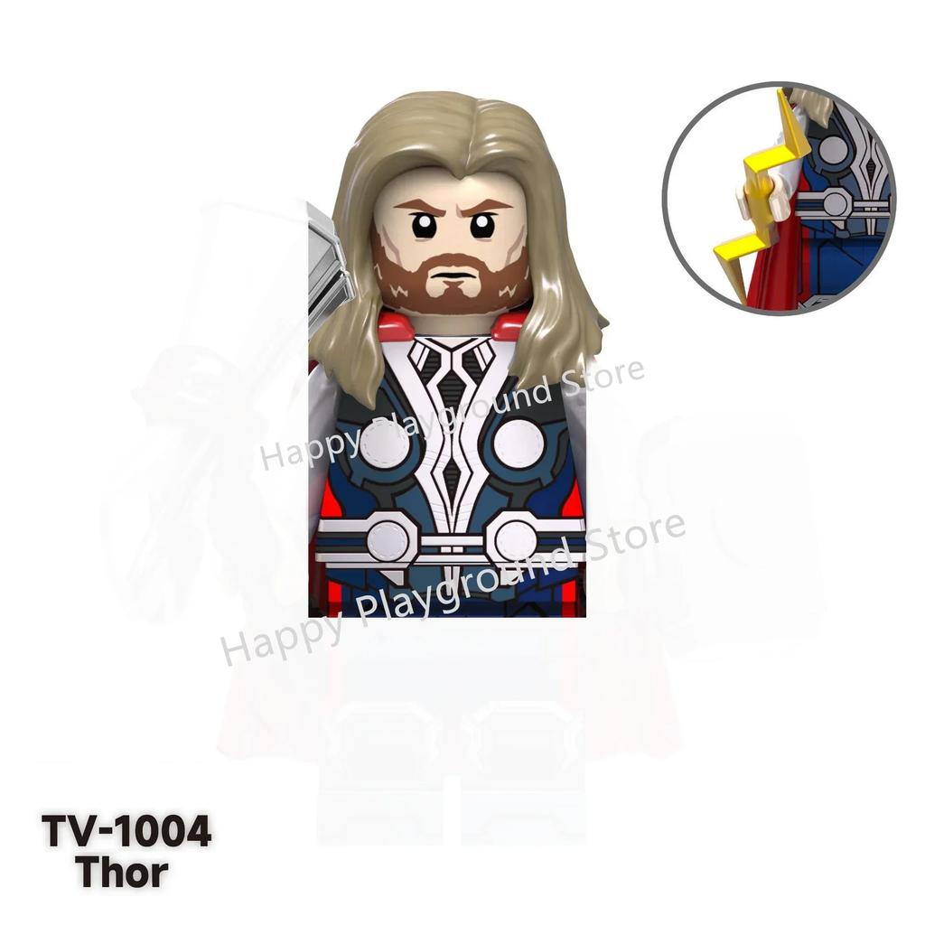 New Anime Super Cartoon TV Movies Heroes Bricks Toy Building Blocks for Kids Collect Toys Model Birthday Gifts