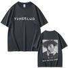 Singer Yungblud Portrait Graphic TShirt Unisex Casual Retro Street Style Mens Fashion Gothic TShirt Mens Soft Cotton TShirt