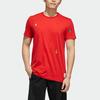 Adidas Neo Co-Branded Sports Round Neck Fitted Straight-Cut Short Sleeve T-Shirt Men Tops Red FM0314
