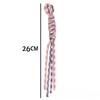 Creative Anti-Lost Knot Nylon Rope Keyring Colorful Braided Lanyard Keychain For Car Backpack Pendant Accessories Gift