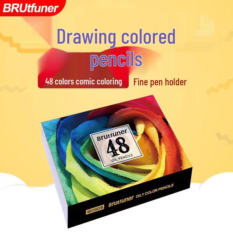 

Набор масляных карандашей Brutfuner 180 цветов и набор цветных карандашей 120 цветов для рисования Ben Fan Series Colored Pencils