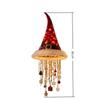 Led Santa Hat String Lights Warm Glow Christmas Hanging Decoration For Door, Window & Party Venue Holiday Ornament