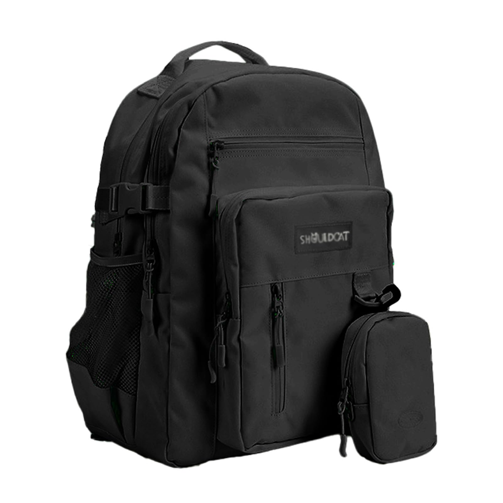 

Large Many Mother Water PC Business 7 BA9601 [Manatsulife] Rucksack, Capacity, Unisex, Pockets, Bag, Repellent, Travel, Commuting, 2-Way, Storage, чорний