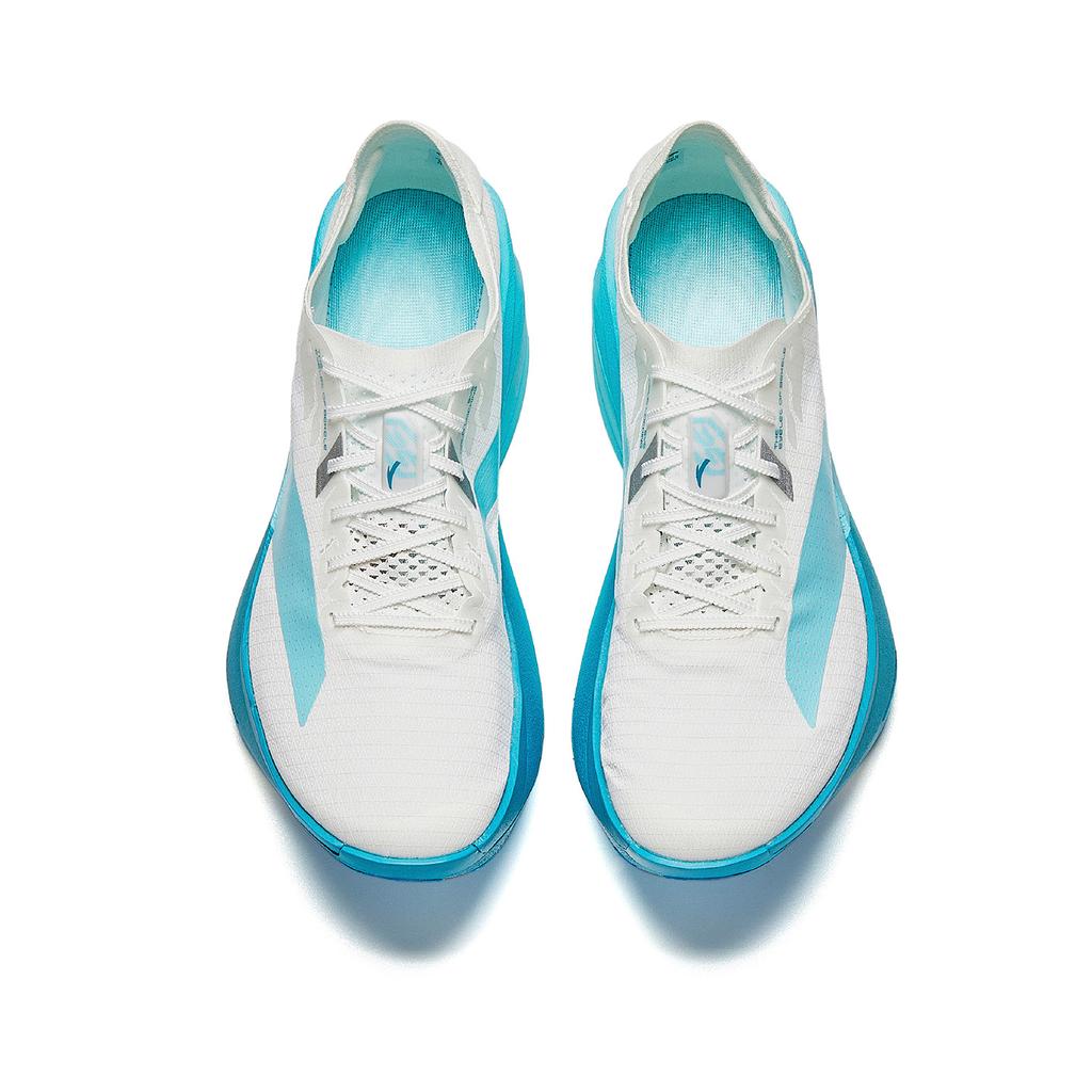 Anta C202 G9 Fashion Versatile Running Shoes Men Sneakers Paper-White Prince-Blue Silver 112615573-4