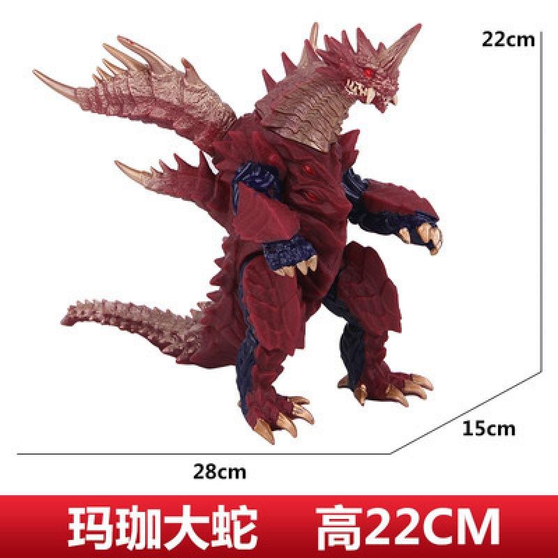 New Godzilla Soft Glue Monster Series Action Figure  King Of Monsters PVC Soft Rubber Model Toy Kid Gift