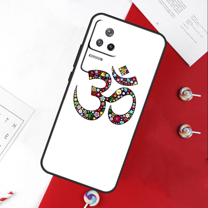 Yoga Om Hindu Symbol Cover For Xiaomi 13T 11T 12T 14T Pro 13 14 15 Ultra POCO X7 Pro X3 X5 X6 F5 F6 M6 Pro Case