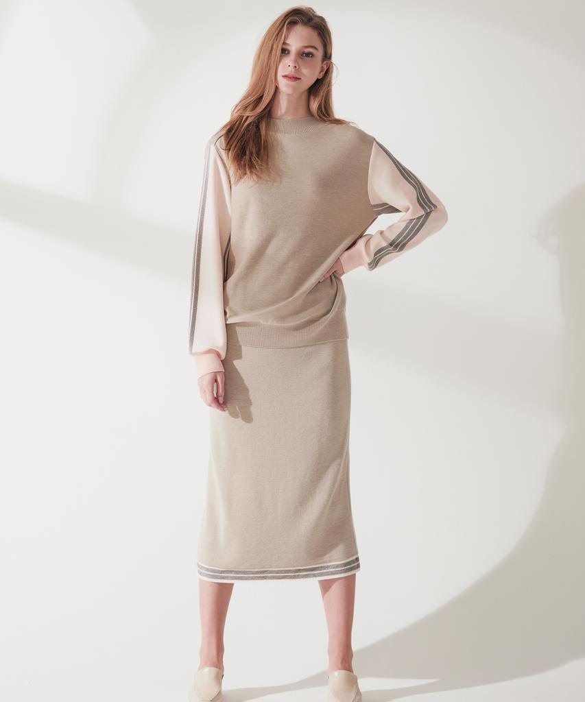 NOT Soft Wool Knit Two Piece