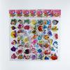 12 Sheets/Pack Kids Stickers Toy Creative Cute Seabed Animals Fishes PVC Sticker for DIY Scrapbooking Diary Phone Stickers