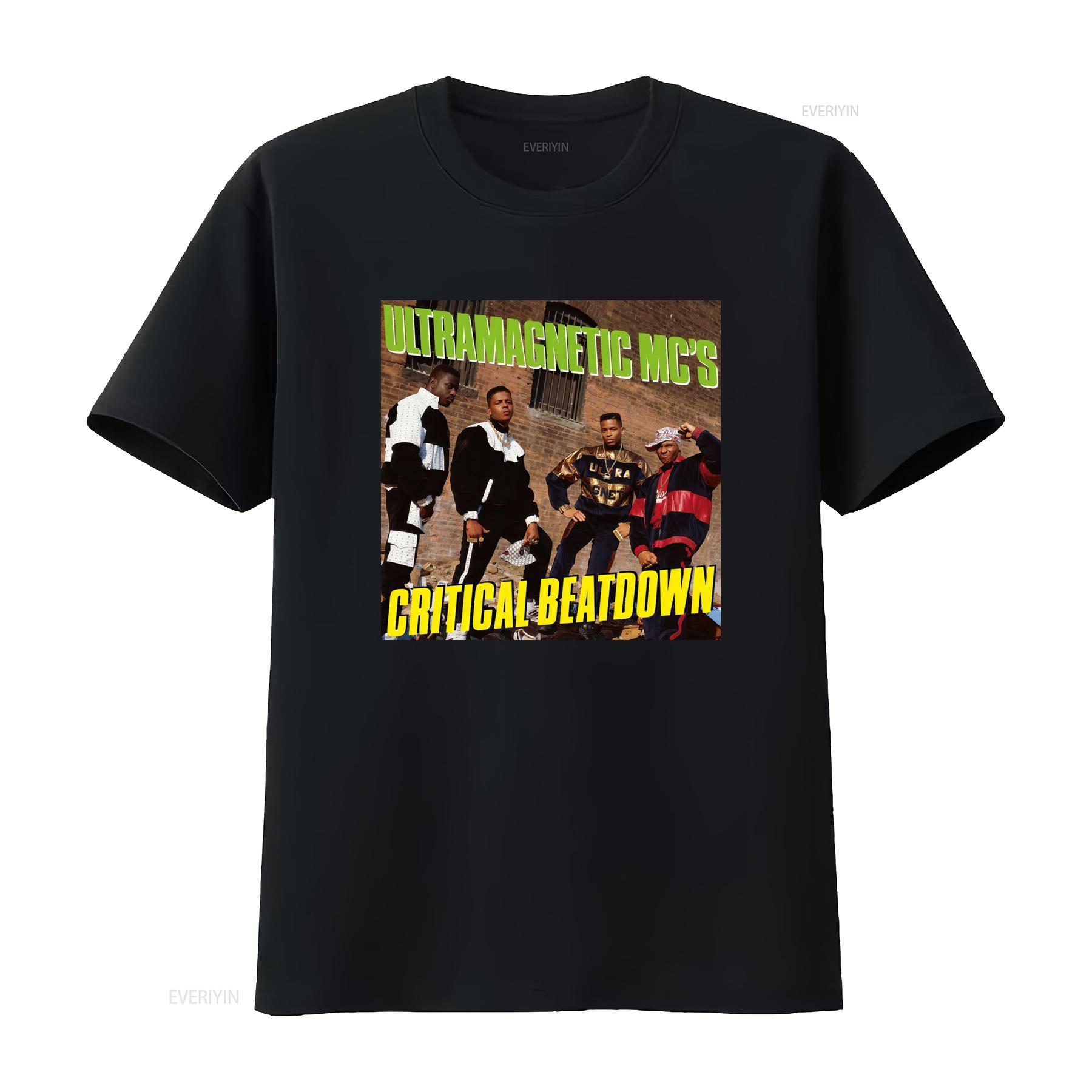 

Ultramagnetic MCs Critical Beatdown Vintage Style T Shirt for Men and Women vintage Washed Stylish Unisex streetwear Casual 4XL