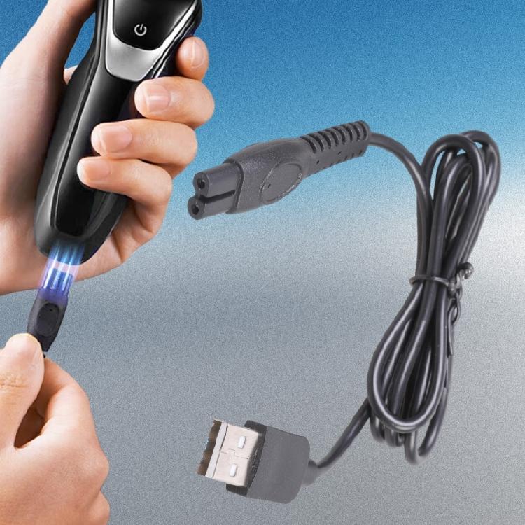 5V USB Charging Cable for 2000 3000 5000 7000 2400 X3001/90 2600 Travel Friendly Electric Shaver Power Supply