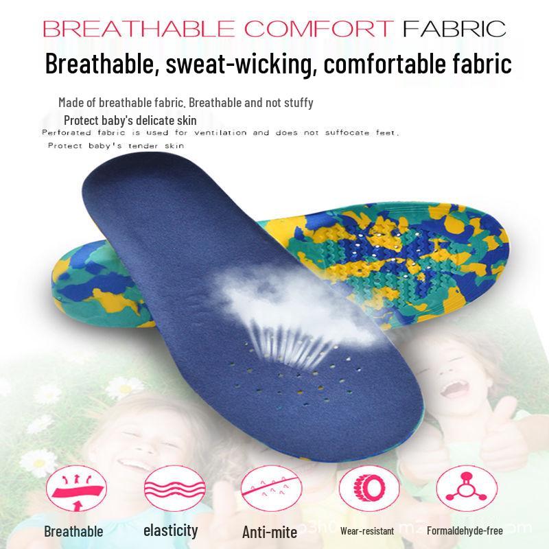 Children's Arch Support Insoles for Flat Feet, In-Toeing, Out-Toeing, and X-Leg Correction