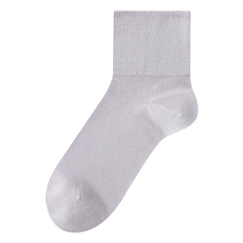 

Женские летние ультратонкие 7A антибактериальные дезодорирующие суперсвободные носки-гольфы с широким голенищем 1 pair фиолетовый