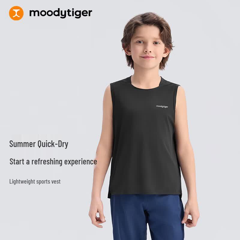 Moodytiger Boys  Quick-Dry Sun Protection Athletic Vest 120