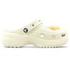 Crocs Classic Platform Clog EVA Bee Food Party Cloud Beach Versatile Casual and Comfortable Hole Shoes Women's Bone White