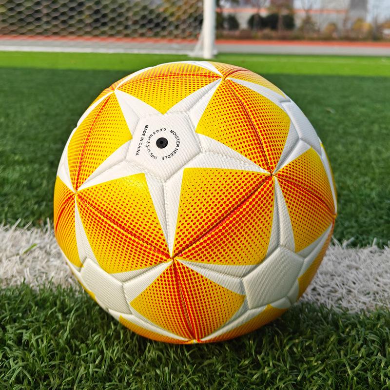Adult No. 5 Pu Machine-Sewn Football Youth Student High School Entrance Examination Training Game Football