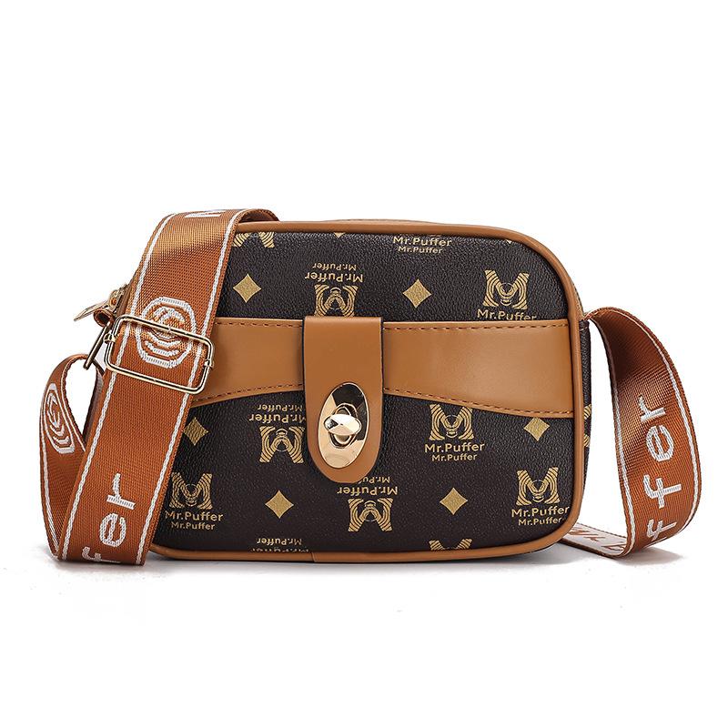 

Весенний тренд Новая высококлассная сумка через плечо Старомодная сумка на плечо Покупки Грузовое хранение Большая вместимость 22*7*14