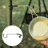 4Pieces Multifunction Hanging Basket Hook Hanger Tent Rod Post Strong Hanger