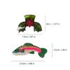 Valentine's Day Hair Clip Large Hair Claw Clip Fashion Hair Adornment Holder Fish Barrettes Hair Styling Tool