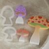 Multifunctional Mushroom Shaped Silicone Mold DIY Mushroom Silicone Mold for Home Decors and Crafts Ornaments Sculpture