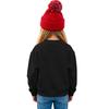 Kids' casual long-sleeved sweatshirt with Halloween print, suitable for holiday parties and everyday wear.