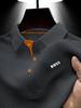 Men's Quick-Dry Polo Shirt, Summer Stand Collar Golf Top, Slim Fit for a Refreshed Look, Versatile and Flattering for Everyone