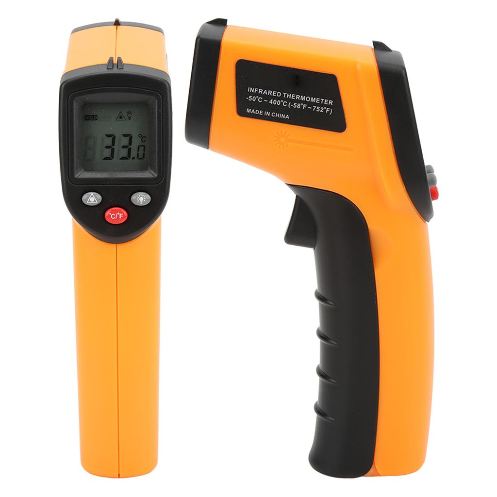 XRCLIF‑320 Infrared Thermometer Durable Handheld Digital Laser Thermometer for Cooking