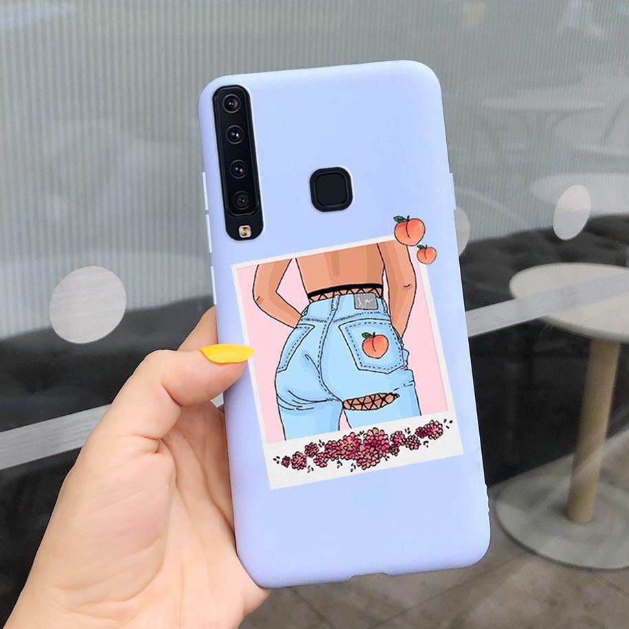 Für Samsung Galaxy A9 2018 A9s Hülle Mode Leopard Blume Handyhülle Für Samsung A9 2018 SM-A920F/DS Weiches Silikon Funda Coque