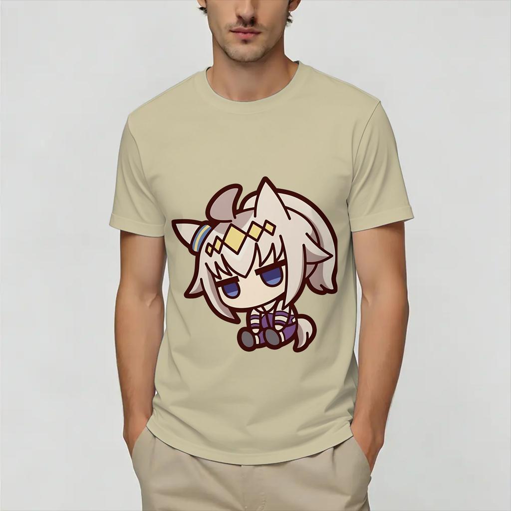 Uma Musume Oguri Cap 100 Cotton TShirt For Unisex Summer Y2K Fun T Shirts Fashion Tees Plus Size Dropshipping Clothes
