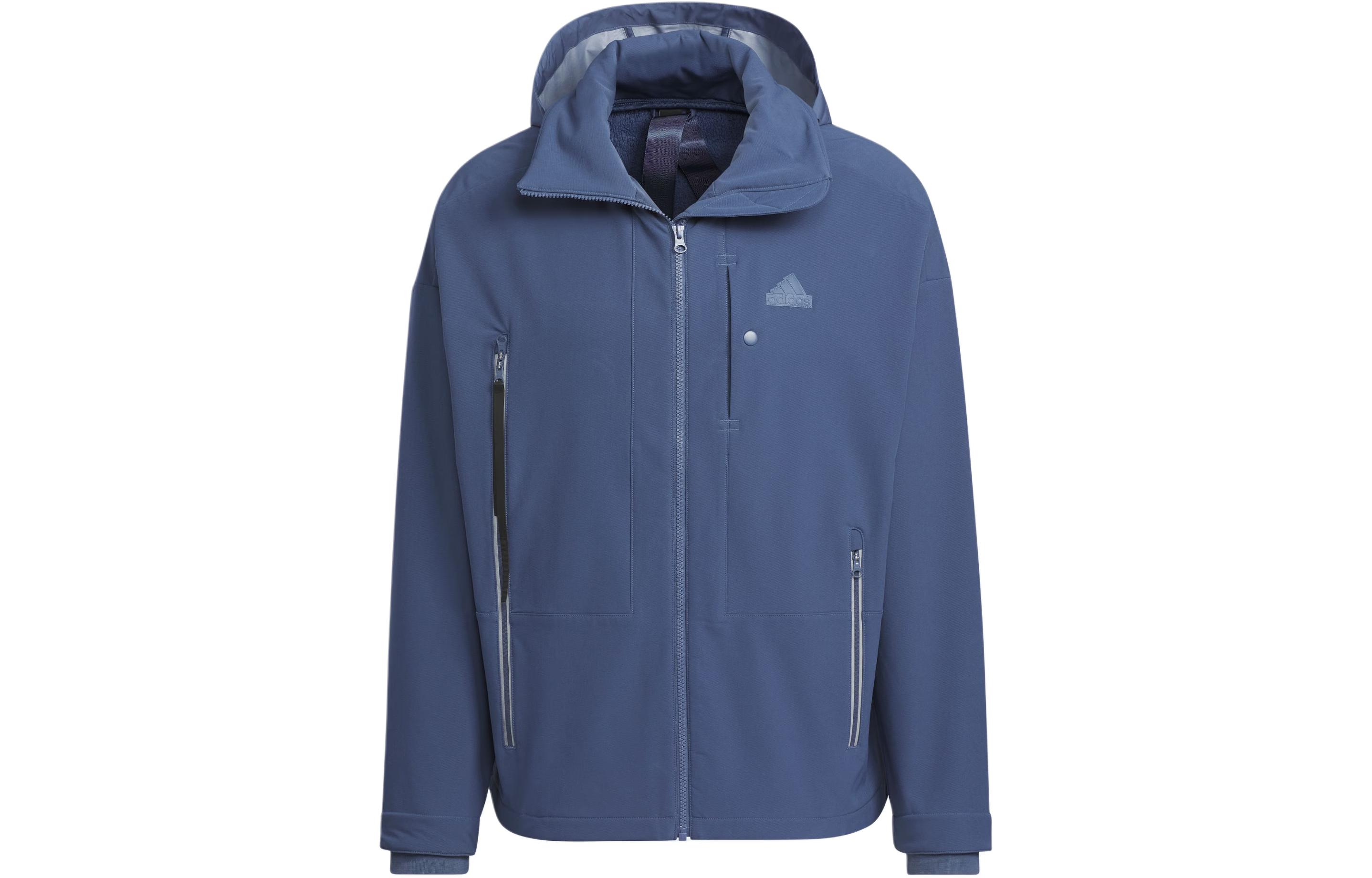 Adidas M Fustl Jkt 2 Jackets & Coats Men s Gray Blue IZ1497 L